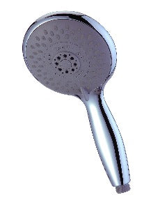 Daelim PF075C Ducha de Mão, chuveiro multifuncional com 5 funções de jato, acabamento cromado polido, c/ mangueira flexível, produto importado