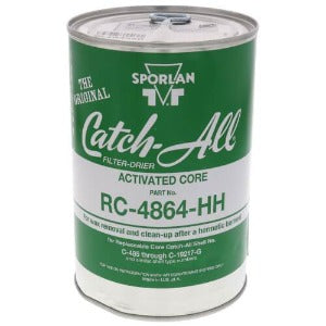 Carrier RC-4864-HH Elemento Filtrante (core) secador, Parker Sporlan Catch-All, para uso em aplicações industriais e offshore, refrigeração e ar condicionado, substitui o antigo AT-4864 HH, código NCM 8421290065, Produto Importado