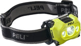 Pelican 2765 Z0 Lanterna para Capacete, lampada de LED, 4.5V, categoria ATEX Zona 0, leve e compacta, utiliza 3 pilhas tipo AAA, lente em policarbonato, código NCM 85131000, substitui o antigo modelo 2620, produto importado, ficha tecnica catalogo datasheet