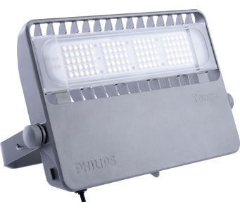 Refletor Philips BVP381 LED91/NW 70W 220-240V SWB GM, Projetor de Iluminação, 50/60Hz, corpo em alumínio, difusor em policarbonato, NPT Ø3/4", proteção IP66, 9100 lumens, dimensões 500x349x84 mm, código 911401694204, NCM 853950, ficha técnica data sheet