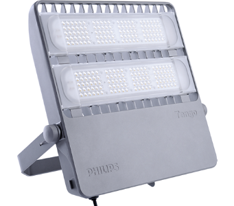 Refletor Philips BVP382 LED260/NW 200W 220-240V SMB GM, Projetor de Iluminação, 50/60Hz, corpo em alumínio, difusor em policarbonato, NPT Ø3/4", proteção IP66, 2600 lumens, dimensões 500x498x97 mm, código 911401618005, NCM 853950, ficha técnica data sheet