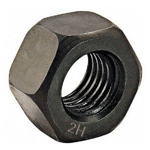Porca sextavada pesada, padrão ASME B18.2.2, AC ASTM A194 grade 2H e 8T, disponível nos tamanhos 5/8", 3/4", 1", 1 1/2", 1 1/8" e 1/2" polegada, 10 UNC-2B, 11 UNC-2B, 8 UN-2B, 8 UNC-2B, 13 UNC-2B, código NCM 73181900, produto importado, ficha tecnica catalogo datasheet