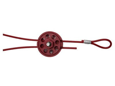 Pro-Lock PR-01DX Lacre de Segurança, Double Hex com cabo de  1.5m (59" polegadas), disponivel nas cores verde, vermelho e amarelo, produto importado