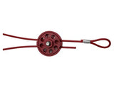 Pro-Lock PR-01DX Lacre de Segurança, Double Hex com cabo de  1.5m (59" polegadas), disponivel nas cores verde, vermelho e amarelo, produto importado