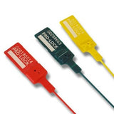 Pro-Lock SS01HD Lacre Plastico de Segurança, 3,8 mm, comprimento 500 mm, cauda 440 mm, bandeira 2-1/4" (57 mm) x 3/4" (19 mm), polipropileno, painel para escrever, 9 números consecutivos, disponível nas cores vermelho, amarelo e verde e azul, caixa com 1000 unidades, produto importado, ficha tecnica catalogo