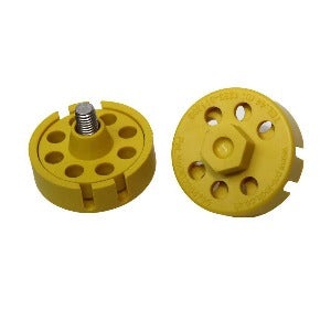 Pro Lock PR-01XSYWC Lacre Plastico para proteção de materiais, diametro 7mm em polipropileno amarelo, produto importado