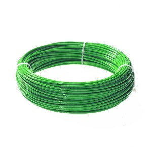 Pro Lock WIREG50 Bobina Lacre Metalico para proteção de materiais, cor verde, 3,5nn x 5000mm, aço revestido em PVC, produto importado