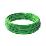 Pro Lock WIREG50 Bobina Lacre Metalico para proteção de materiais, cor verde, 3,5nn x 5000mm, aço revestido em PVC, produto importado