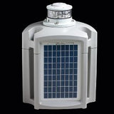 Sabik SC-160-2-WVR Lanterna Maritima, corpo em policarbonato, lente na cor vermelha, alimentação solar tipo monocristalino, alcance 10 milhas náuticas (NM), proteção IP68, IEC 60529, produto importado, ficha tecnica catalogo data sheet