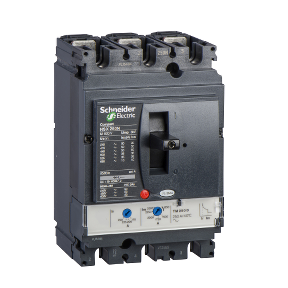 Schneider LV431831 Disjuntor em Caixa Moldada, tripolar, 250A, tensão nominal (Ui) 690V, 60Hz, 50kA, com disparador magnético e térmico ajustável, acionamento por alavanca vertical, IP40, IEC 60529, produto importado