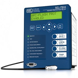 Schweitzer 751A51A1A9X3A851410 Rele Multifunção de Proteção, digital, N-2779, IEEE C37.2, LN PTUV IEC 61850-5, LN PPBV, PIOC, PTOC, montagem tipo embutir, produto importado, ficha tecnica catalogo datasheet