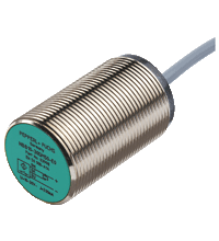 Pepperl+Fuchs 3RG4024-0KB00 Sensor de Proximidade, Indutivo, distância sensora 15mm, 4 a 20 mA CC, tensão de comutação 20 a 320Vcc, corpo em latão niquelado, fixação parafuso M30, cabo 2m, IP67, NBR IEC 60529, descontinuado substituto por NBB15-30GM50-US, produto importado, Siemens