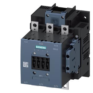 Siemens 3RT1055-6AP36 Contator de Baixa Tensão, 3 polos (tripolar), contatos auxiliares 3NA, 2NA+2NF, AC-3, 60Hz, tensão de isolamento e operação (Ui) 690Vca, 145A, bobina 127Vca, código NCM 85119000, produto importado, ficha técnica catalogo datasheet