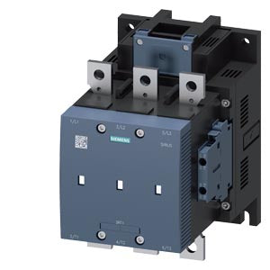 Siemens 3RT1264-6AP36 Contator de Potencia à vácuo, tensão nominal 440 VCA, 225 A/AC-3, 60Hz, contatos auxiliares 2NA+2NF, Trifásico, 160kW/440V, isolamento 1000V, tensão bobina 220 VCA, NCM 85364900, produto importado, catalogo data sheet