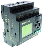 Siemens 6ED1052-1MD00-0BA6 Modulo CPU, para sistema controle lógico programável, LOGO!, 12/24RC, 8 DI(4AI), 4RO, blocos MEM 200, produto importado, ficha tecnica catalogo data sheet, disponibilidade limitada