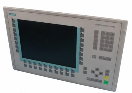 Siemens IHM 6AV6542-0DA10-0AX0 Interface Homem Maquina, entrada gráfica, 24 Vcc, portas de comunicação Ethernet, Serial RS-232/422/485 TTY e 3x USBm, display de 12" polegadas color TFT, para montagem em painel, grau de proteção IP65, NBR IEC 60529, produto importado
