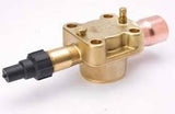 Carrier 06EA660164 Válvula de Serviço, corpo em latão (Brass), para uso em Refrigeração e Ar Condicionado, substitui o antigo modelo 06EA660091 (ferro fundido) e EN07EA510, Código NCM 848180, Produto Importado, 03jg, catalogo data sheet
