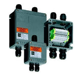 Stahl 8118/132-199 Caixa de Junção, corpo em Poliéster com fibra de vidro, 145x145x71mm, proteção IP66, NBR IEC 60529, Ex e, Grupo IIC, classe de temperatura T6, produto importado