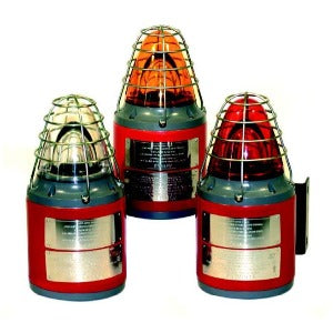 Stahl Clifford & Snell FL60/C/D50/R/EU Sinalizador Luminoso de Alerta, corpo em alumínio, lente vermelha em policarbonato, tensão de alimentação 24Vcc, conexão elétrica por cabo, grau de proteção IP66, 144 x 272 mm, Clifford, produto importado, certificações, ficha técnica catalogo datasheet