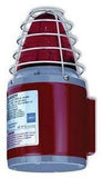 Stahl Clifford & Snell FL60/C/D50/R/EU Sinalizador Luminoso de Alerta, corpo em alumínio, lente vermelha em policarbonato, tensão de alimentação 24Vcc, conexão elétrica por cabo, grau de proteção IP66, 144 x 272 mm, Clifford, produto importado, certificações, ficha técnica catalogo datasheet