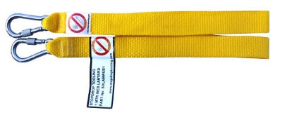 Stopdrop SDLANWEB Corda Especial, cinta, lanyard, comprimento 1m (metro), 3 kg (6 lbs), para segurança no uso de ferramentas em alturas elevadas, produto importado, ficha tecnica catalogo datasheet