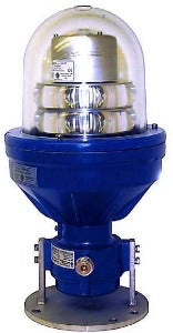 Tideland MLED-180HI-EX Sinalizador Luminoso Maritimo, 9 a 36V (24VDC), lâmpada de LED, potencia de 115W, luz de obstrução, IP66, visibilidade 360º horizonte (omnidirecional), 256 códigos, peso 15 kg, produto importado, ficha tecnica catalogo datasheet