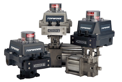 Topworx DXS-L21BNEB0000B Chave Fim de Curso, acionamento por atração magnética, tensão nominal de isolamento 120Vca, contatos/operação 120 Vca, 4,0A, Ex d, IEC 60079-0, Grupo IIC, produto importado