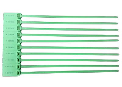 Total Lockout CLO-400/PSLGRN-K Lacre Plastico, em polipropileno, auto travante car seal, serializado, comprimento 400 mm (15-3/4″), resistencia 25 kgs (55 lbs), embalagem com 1000 unidades, disponível nas cores, verde, vermelho, amarelo e azul, NCM 392690, produto importado