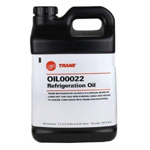 Trane OIL00022 Óleo Lubrificante para Compressores Industriais, balde com 9,46L (2-1/2 galões), produto importado, ficha de segurança, catalogo datasheet