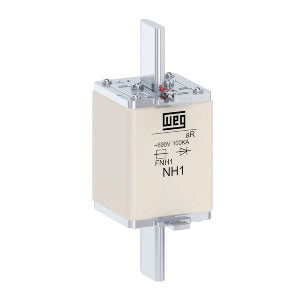 WEG FNH1-250K-A Fusivel NH, IEC 60269-1, 250A, 690V, capacidade de ruptura 100kA, ultra-rápido, categoria de utilização aR, tamanho 1, corpo quadrado, conexão tipo faca, DII, dissipação 40.5 W, 10809489 produto importado, NCM 85351000, ficha tecnica catalogo datasheet