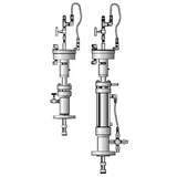 Welker LSM-6FA1/TCC amostrador isocinético, válvula macho DN 1/4", AI AISI 316, 24" polegadas, 150 Rf 412 mm, NCM 903180, importado, datasheet