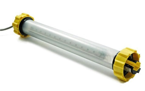 Wolf Linkex LX400SHA230360SY5 Luminaria Portatil Emergência, forma construtiva tubular, cor branca, corpo em policarbonato com alça, tensão alimentação 230V, temperatura máxima operação 135ºC, capacidade 1 lampada tipo LED 27W, grau de proteção IP66/67, produto importado, ficha tecnica catalogo datasheet