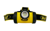 Wolf HT-650 Lanterna de Cabeça LED, autonomia 17h, 130 Lm (Lumens), IP66, zonas 0 e 20, suporte p/ capacete, importado NCM 85131000,&nbsp;catalogo datasheet