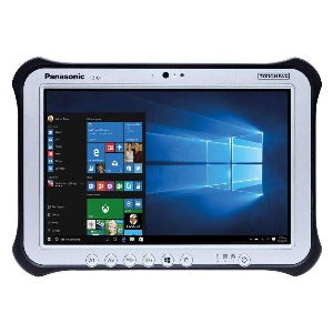 Panasonic FZ-G1U1061VM-CB Tablet Toughpad, tela de 10", resolução 1920x1200 pixels, preto, Android 6.0, processador Intel Atom, 1,4GHz, memória interna 32GB, 4GB RAM, Bluetooth, Camera frontal 2MP e traseira 8MP, substituto do antigo FZ-A2A007GAM, produto importado