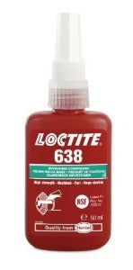 Loctite 638, Adesivo 50ml, produto importado 