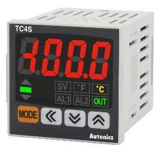 Autonics TC4S-14R Controlador de Temperatura, 100-240V, 50/60Hz, produto importado, NCM 903210, ficha tecnica data sheet