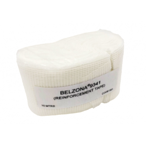 Belzona 9341 Fita para Revestir Tubos, utilizado para proteção mecânica, a base de polietileno, disponível na cor branca, 75mm de largura por 4m de comprimento, NCM 391910, produto importado