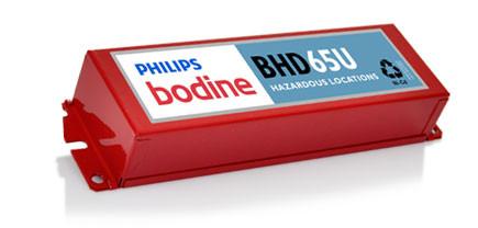 Philips Bodine BHD65U Reator de Emergencia para lampada fluorescente, para uso em área perigosa (Hazardous Location,) Universal Input, 120-277 VAC, 50/60 Hz, código NCM 850410, produto importado