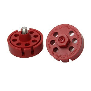 Pro-Lock PR-01XSRWC Lacre Plastico, para proteção de materiais, diametro 7mm, em polipropileno vermelho, produto importado