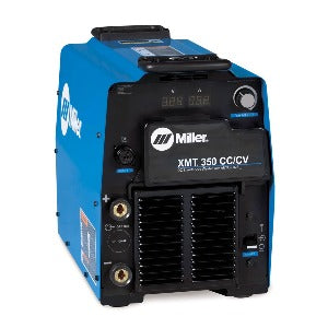Miller XMT 350 CC/CV Máquina de Solda (Arc Weld), Dinse 907161, 50/60Hz, processos de soldagem tipo Air Carbon Arc (CAC-A), Flux Cored (FCAW), MIG (GMAW), Stick (SMAW), TIG DC (GTAW-DC), produto importado