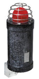 Cooper MEDC XB10DM048FRNN2BR Sinalizador Luminoso Perigo, montagem fixa, tipo estroboscópico, corpo em alumínio, vermelho, com lâmpada de Xenônio, proteção IP67, IEC 60529, Ex e, produto importado
