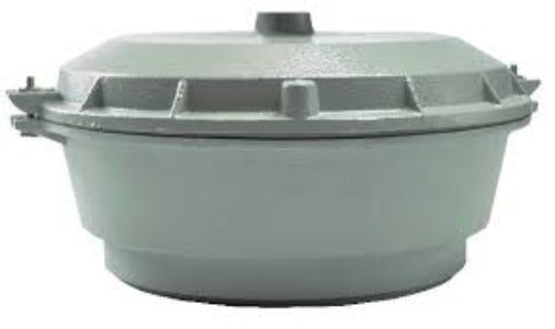 Conex Led CLT-PDT-3B-K50-TA Luminária LED, 31W, 220 - 240Vca, 50/60Hz, corpo em alumínio fundido cinza, 229mm de comprimento, 196,0mm de altura, com 1 entrada rosqueada, NPT Ø3/4" (ASME B1.20.1), fixação pendente, difusor em vidro temperado, IP 66 - ABNT NBR IEC 60529, produto importado
