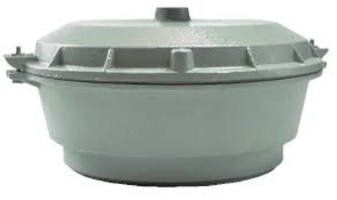 Conex Led CLT-PDT-3B-K50-TA Luminária LED, 31W, 220 - 240Vca, 50/60Hz, corpo em alumínio fundido cinza, 229mm de comprimento, 196,0mm de altura, com 1 entrada rosqueada, NPT Ø3/4" (ASME B1.20.1), fixação pendente, difusor em vidro temperado, IP 66 - ABNT NBR IEC 60529, produto importado