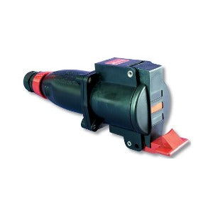 ATX NAPRE432RN Tomada Elétrica Industrial, NBR IEC 60309-1, 4 pólos (3P+T), 7h, 480 - 500 Vca, corrente nominal 32A, em poliéster, proteção IP 66 - NBR IEC 60529, com tampa de proteção, de embutir, Ex de - IEC 60079-0 (blindada), Grupo IIC, Classe de temperatura T6, produto importado