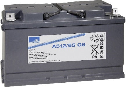 Sonnenschein NGA5120065HSOBA Bateria 12V 65Ah, 400 A, borne tipo G-M6, A DIN 72311, A512/65 G6, dimensões 353x175x190 mm, código NCM 85068090, produto importado, catalogo data sheet