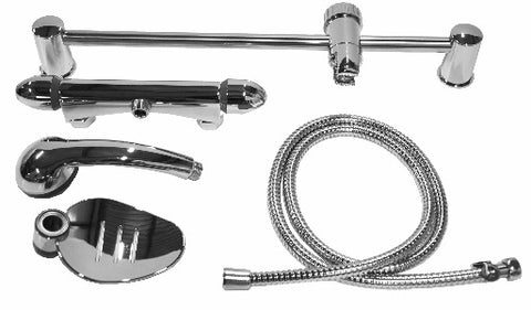Daelim SA020902 Ducha para Bidet, Hand Shower Set, 1/2", com torneira (faucet) termostática, ou modelo exportação SA020901, IMPA 511803, produto importado