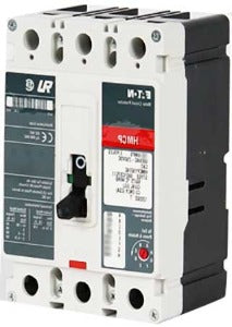 Cutler HammerHMCP030H1 Disjuntor em caixa moldada, tripolar, nbr iec 60947-2, corrente nominal 30A, isolamento (Ui) 600V, 50kA, com disparador magnético ajustável e térmico fixo, acionamento por alavanca vertical, produto importado, NCM 851190, ficha técnica data sheet