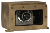 HFL010EX-XE-24-AB Luz de Xenônio à prova de explosões, de heliponto, 45W, 24 VDC, IP66, Ex II 2G EEx d IIB T4 KEMA 02ATEX2059, luminária