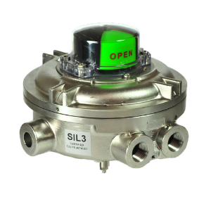 Soldo SW0120E-10I23A6 indicador de posição válvula, corpo em aço inox AISI 316, 1/2" NPT(F), 24Vcc, IP66/68W, IEC 60529, Grupo IIC, T6, produto importado