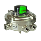 Soldo SW0120E-10I23A6 indicador de posição válvula, corpo em aço inox AISI 316, 1/2" NPT(F), 24Vcc, IP66/68W, IEC 60529, Grupo IIC, T6, produto importado